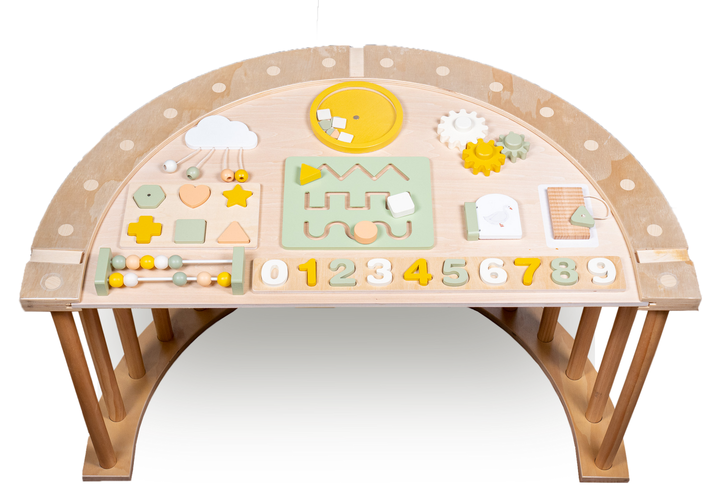 Climbfairy Készségfejlesztő Montessori Matatófal