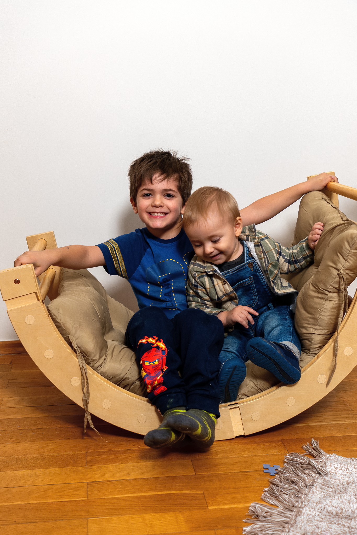 Climbfairy - Örökzöld Kalandozó Montessori Fa Szivárványhinta Fejlesztő Játék