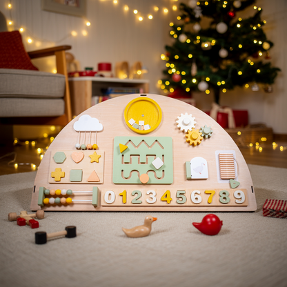 Climbfairy Készségfejlesztő Montessori Matatófal