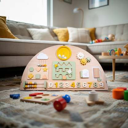 Climbfairy Készségfejlesztő Montessori Matatófal